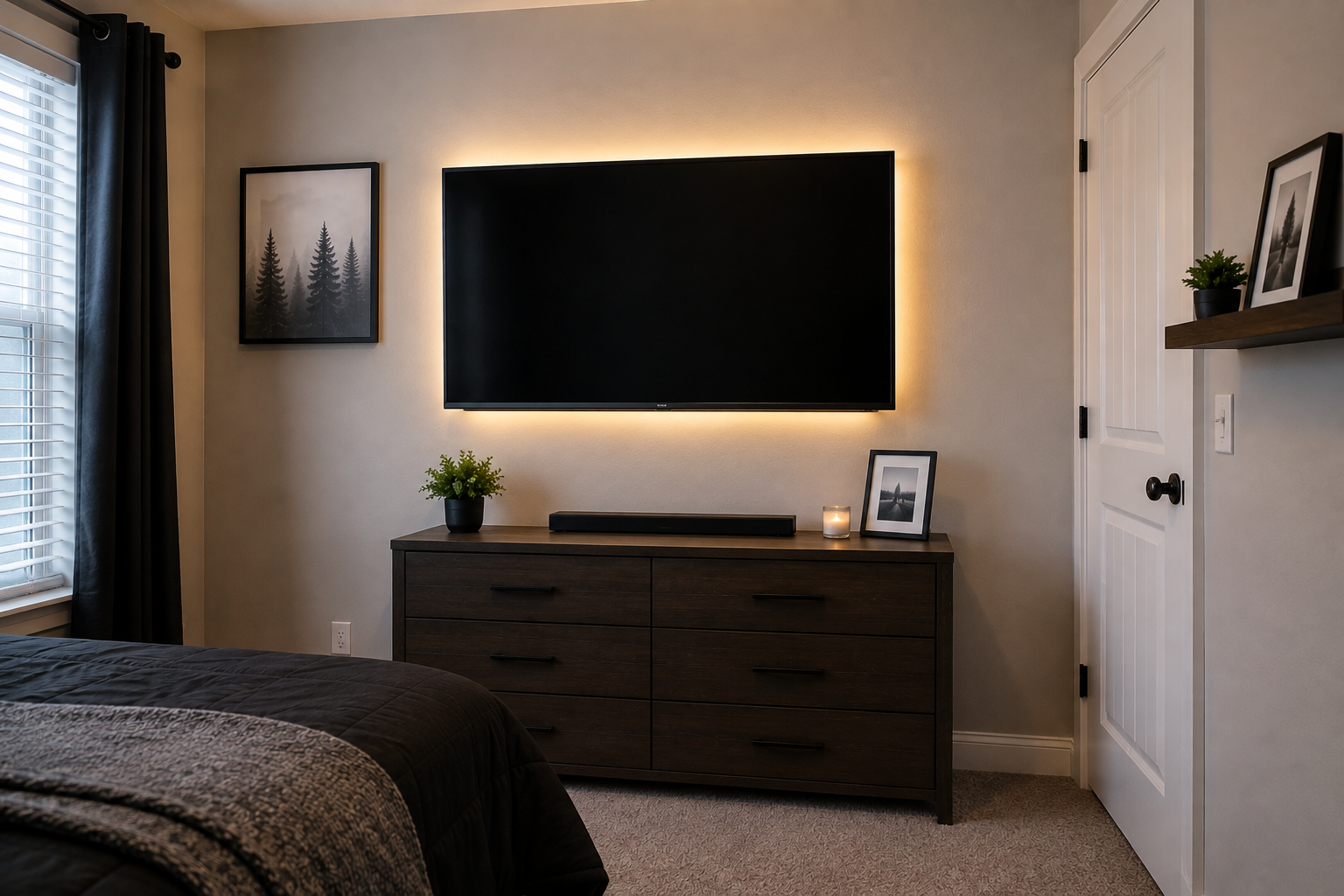 Professional TV mounting