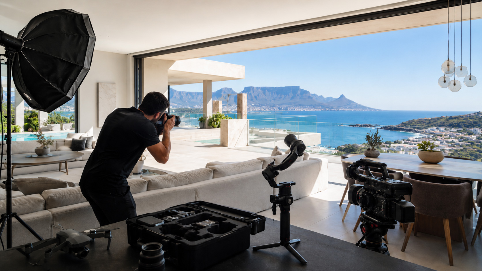 property photography Cape Town bright modern interior hero image