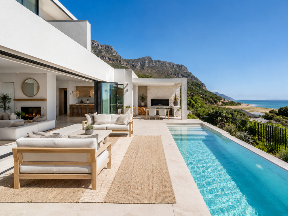 bathroom property photography Langebaan clean finishes and fittings