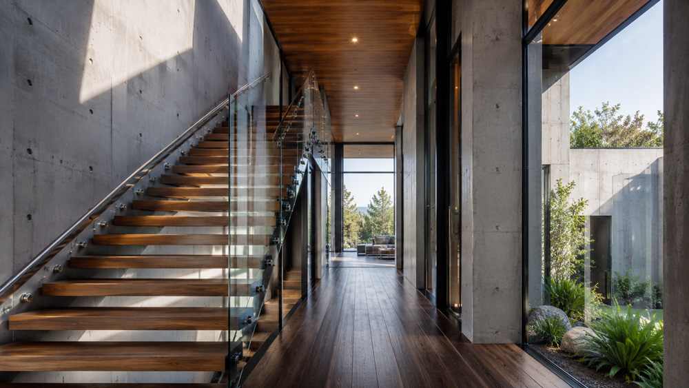 architectural building photography West Coast interiors materials and design details