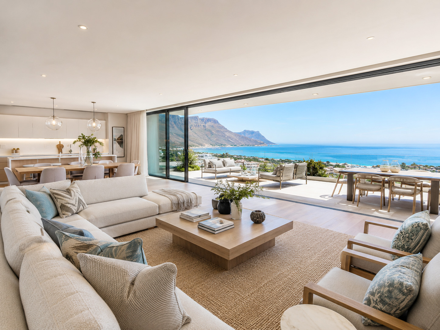 Airbnb photography Cape Town modern holiday rental hero image