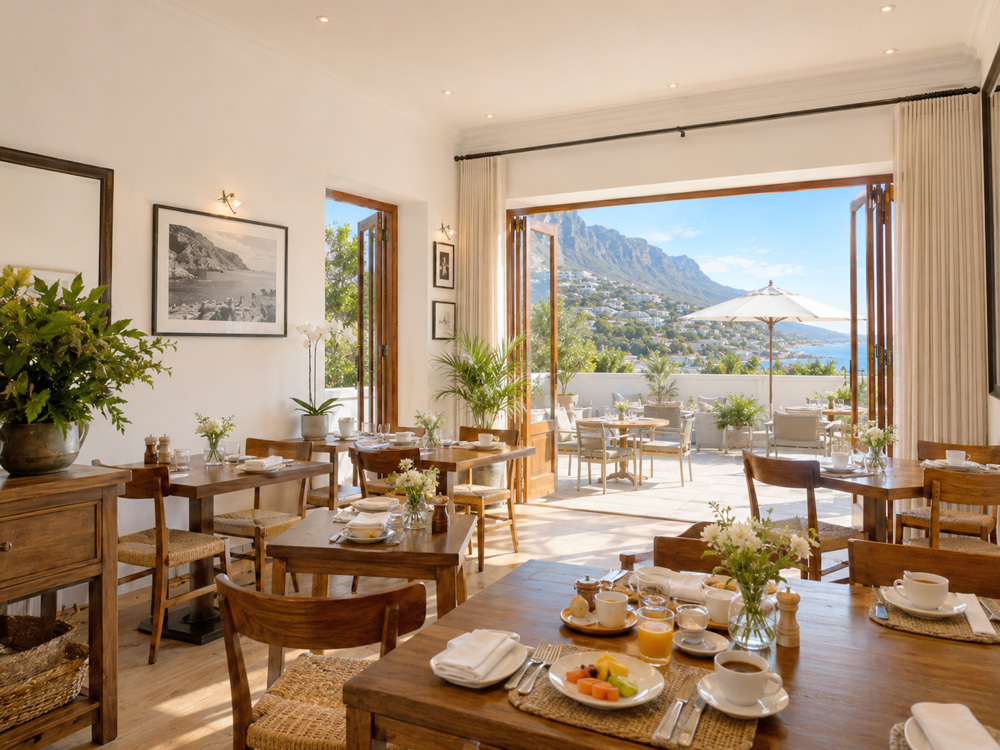 guest house photography Cape Town welcoming bedroom for booking platforms