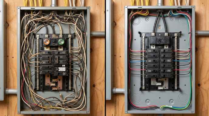 Before and after job photos, the kind that belong on a contractor's Google Business Profile Before and after job photos, the kind that belong on a contractor's Google Business Profile