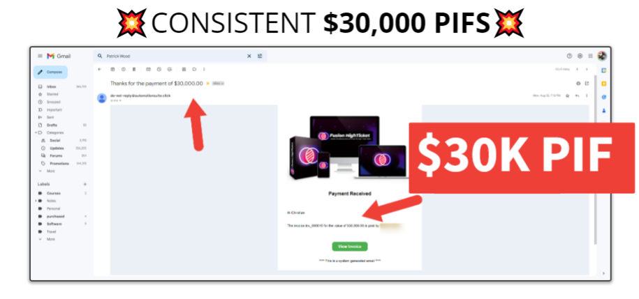 The system pre-sold the expertise before the call