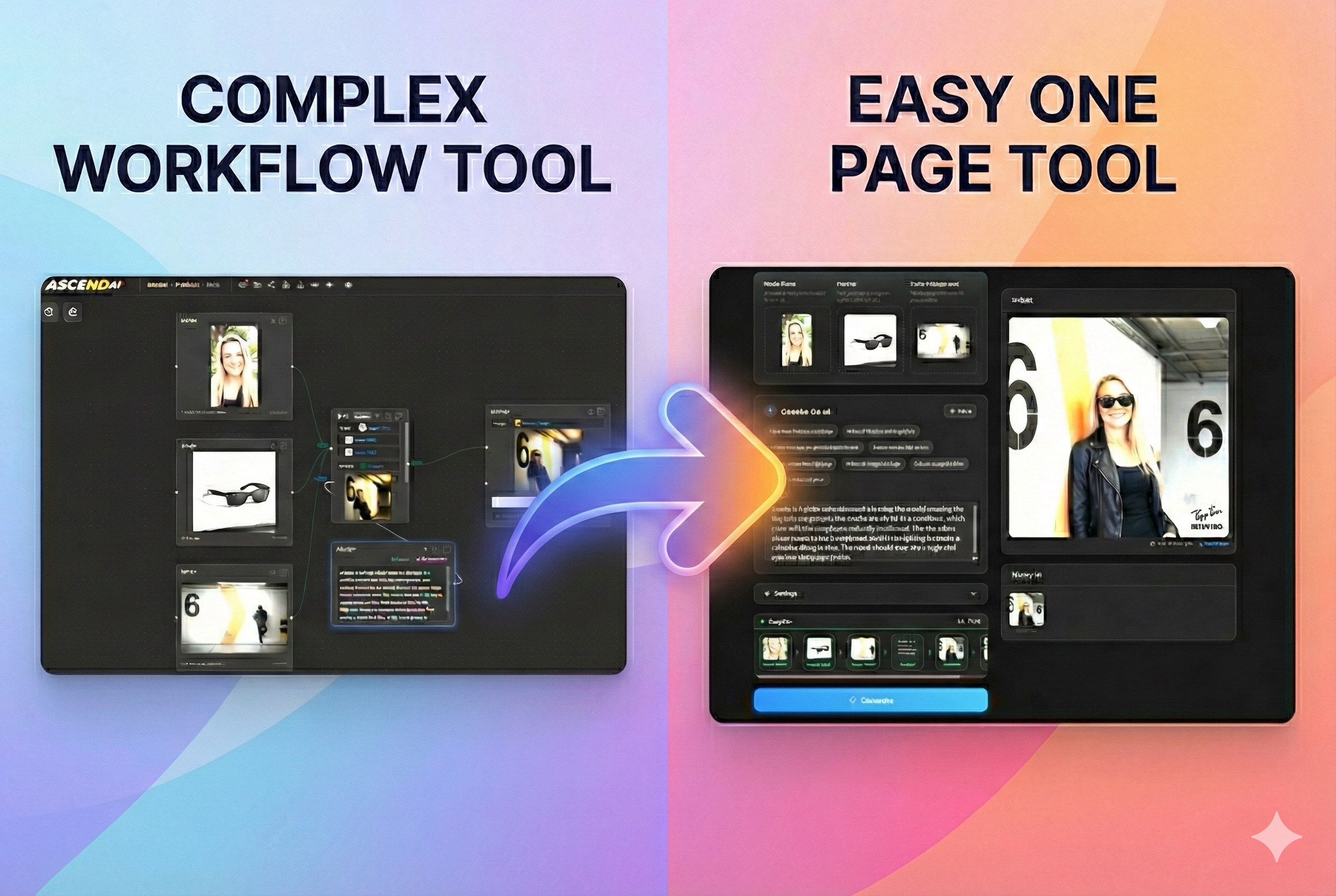 Convert complex automations to easy one-page UI