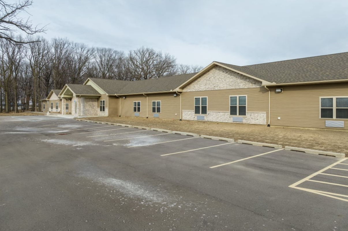 Harborside Senior Living assisted living community in Luna Pier, Michigan