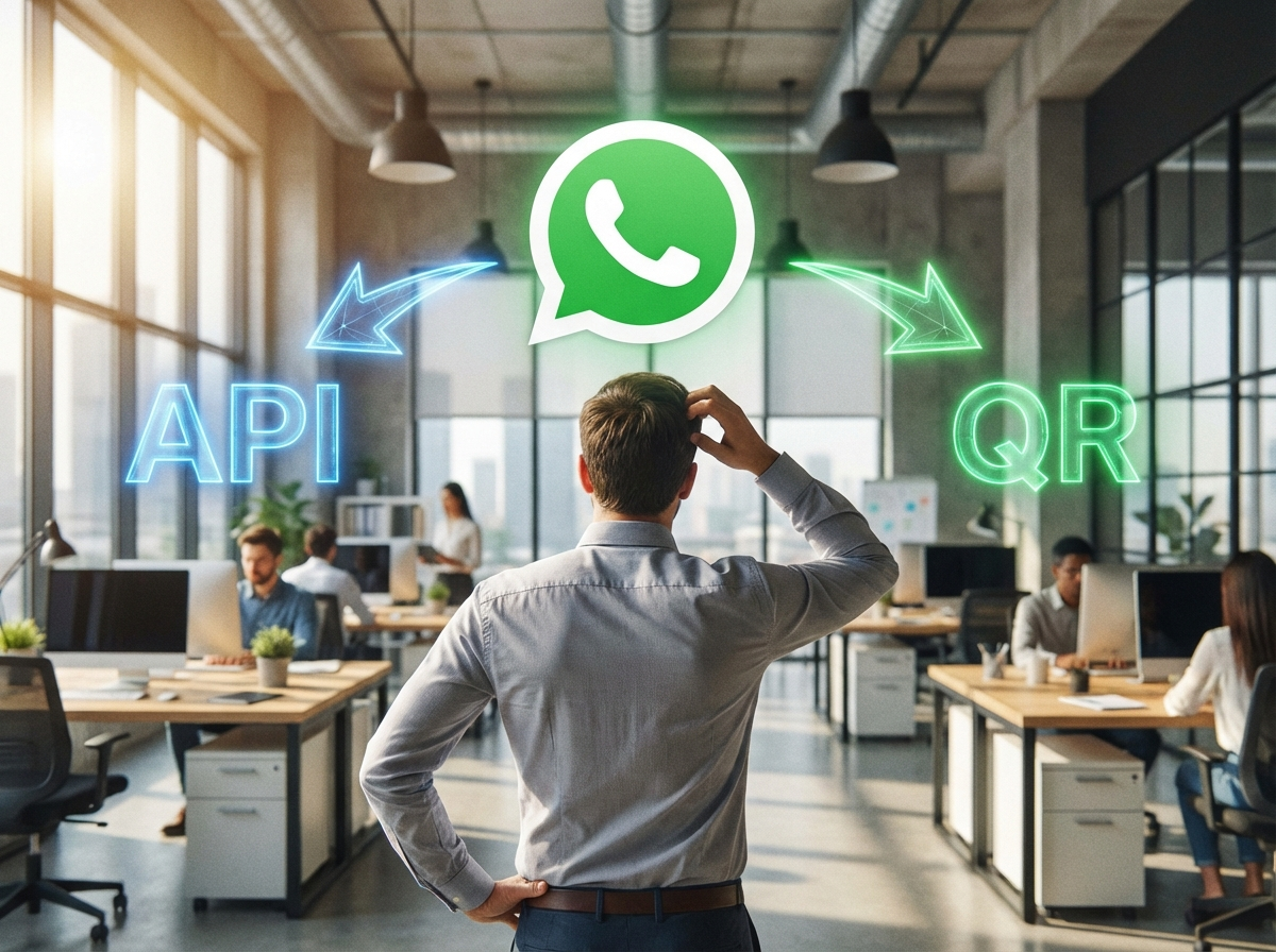 WhatsApp Business API vs conexión por QR: qué evaluar antes de migrar su plataforma