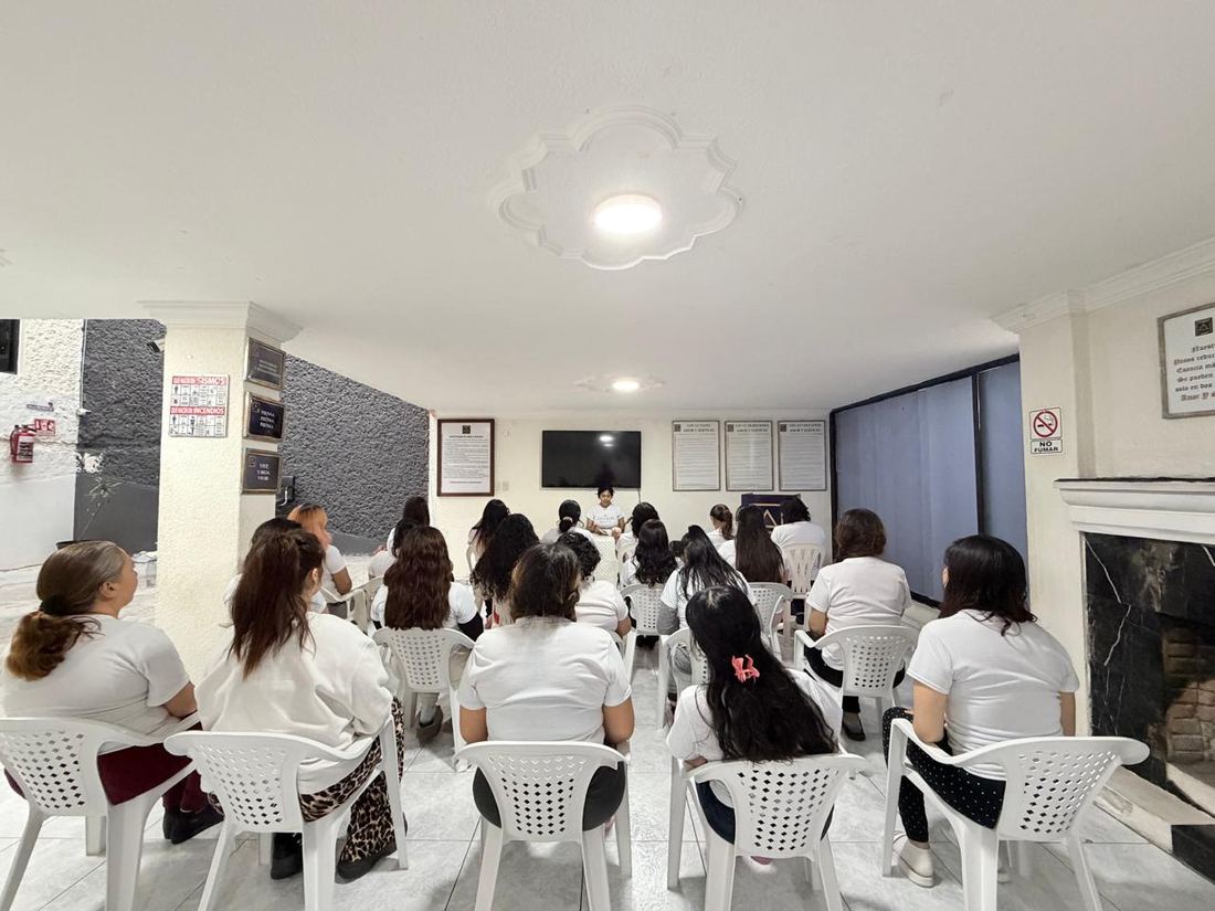 Sesión de terapia de grupo
