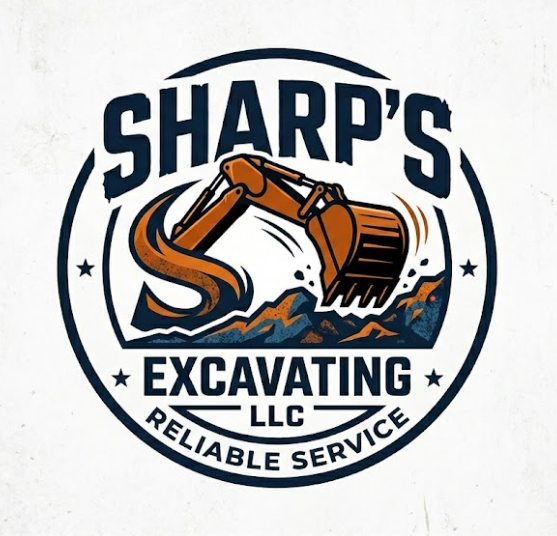 Sharp's Excavating Logo