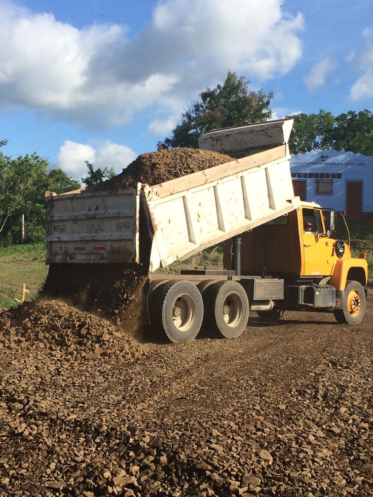 Dump Truck Hauling