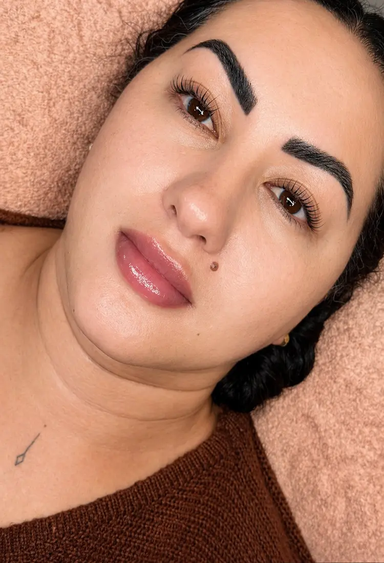 Korean Lash Lift result at Tempest & Bloom