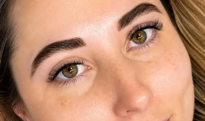 Eyelash Extensions result at Tempest & Bloom - Natural but Noticeable set