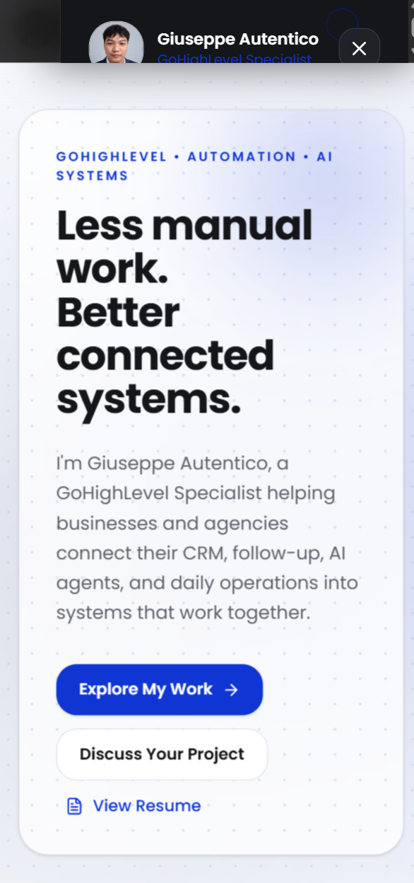 API integration and connected system configuration work sample