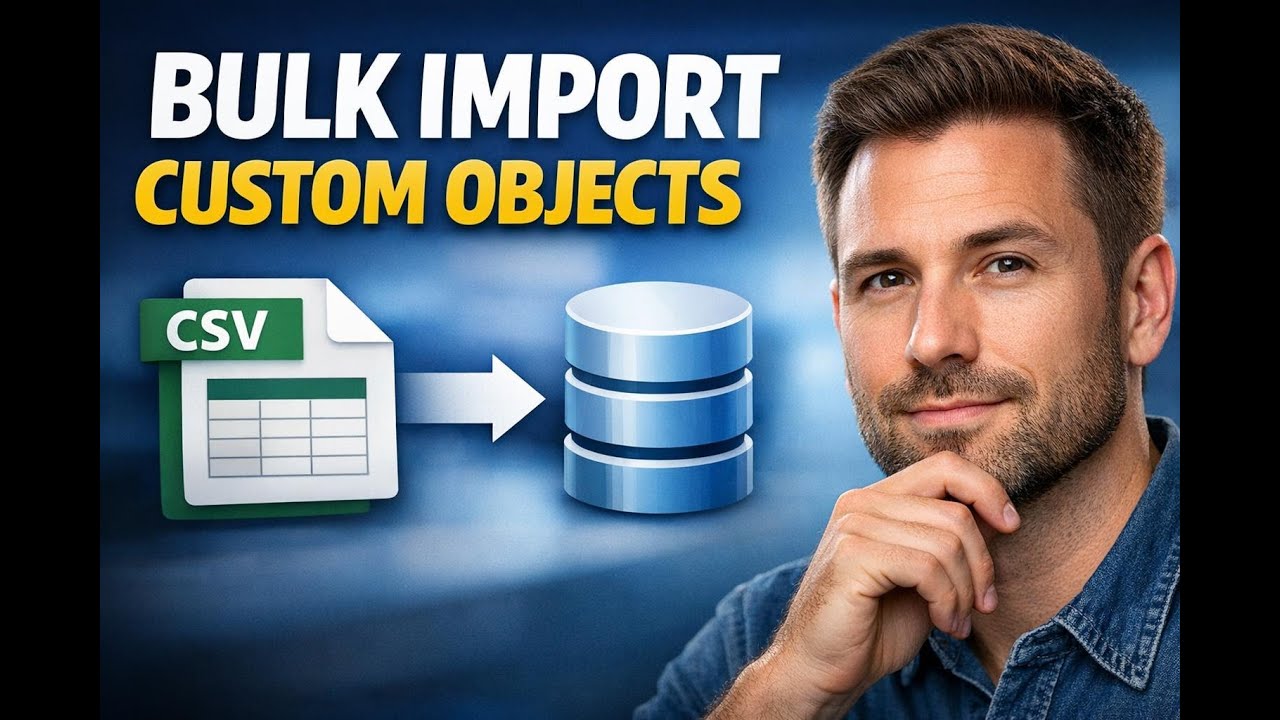 video thumbnail for 'Bulk Import Custom Objects with CSV: Create and Update in Minutes'