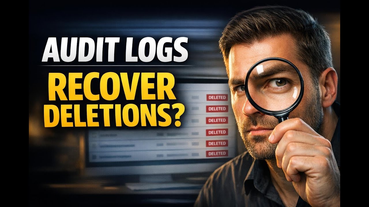video thumbnail for 'How to Track Deleted Site Assets in Audit Logs'
