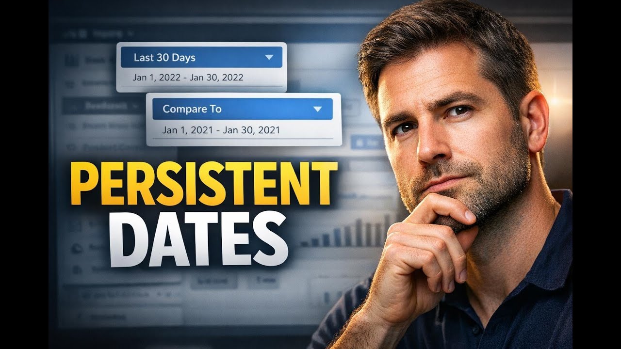video thumbnail for 'Persistent date ranges and filters for dashboards and reports'