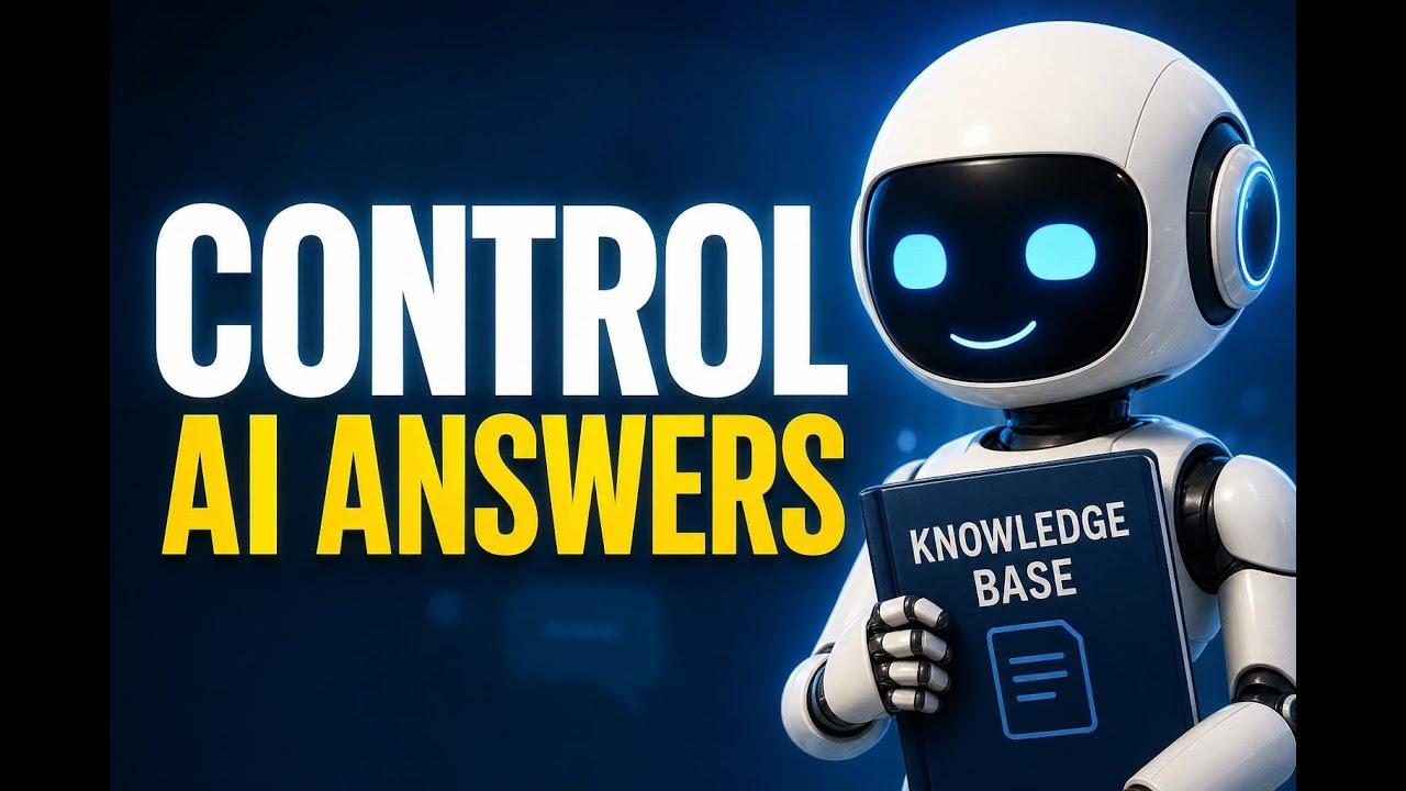 video thumbnail for 'How to control AI answers with Knowledge Base triggers'