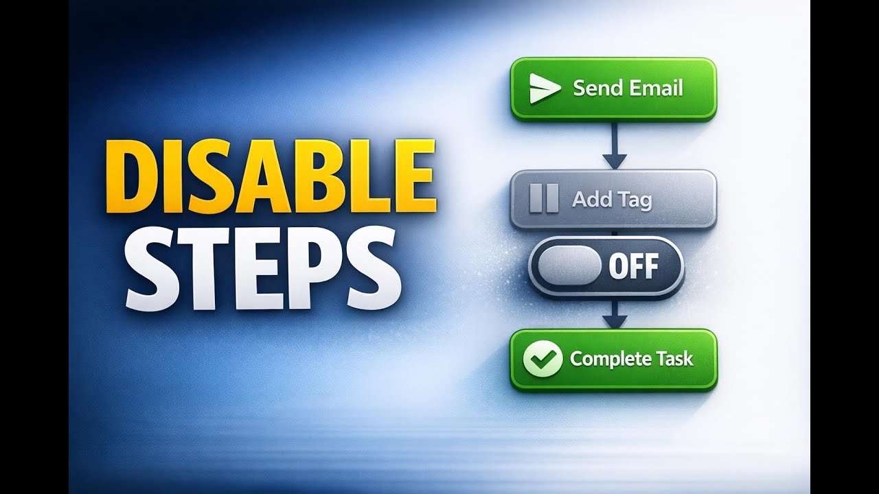 video thumbnail for 'Disable Workflow Nodes: Pause Steps Without Breaking Automations'