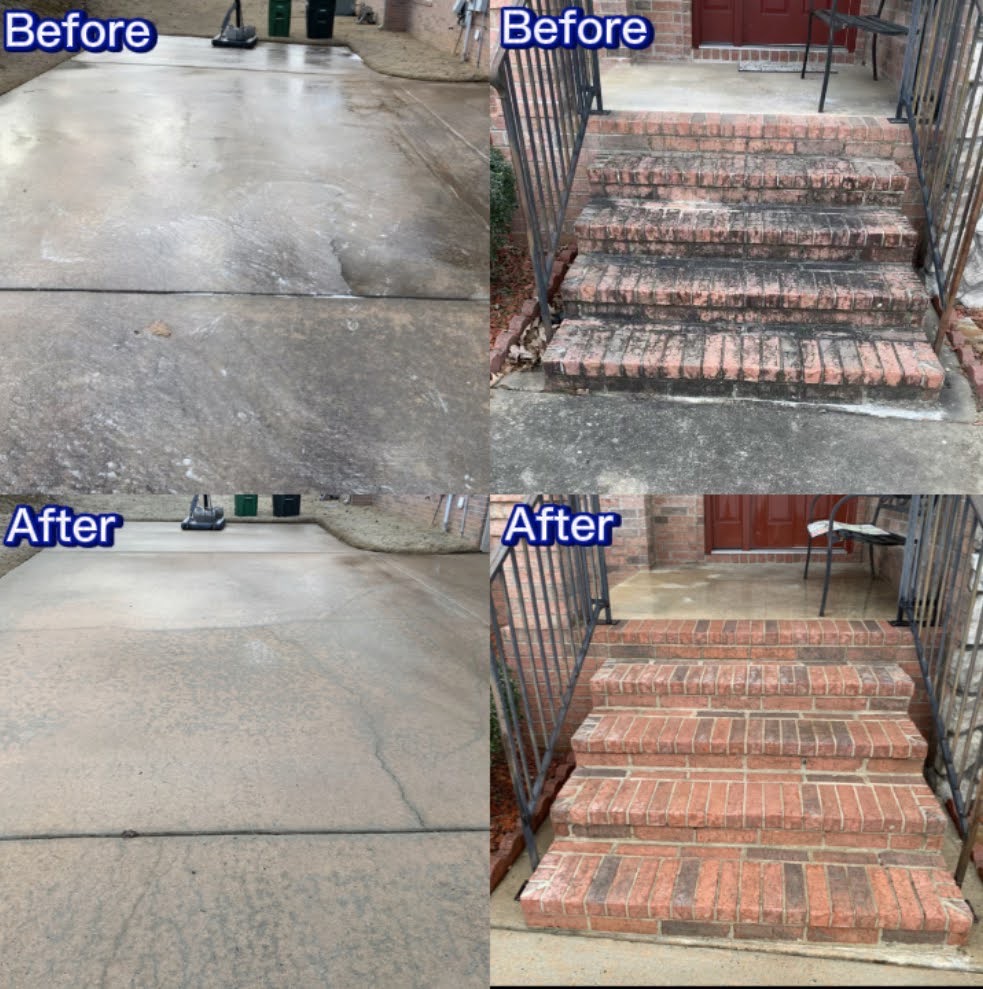 The Best Concrete and Driveway Cleaning Services in Little Rock, Benton