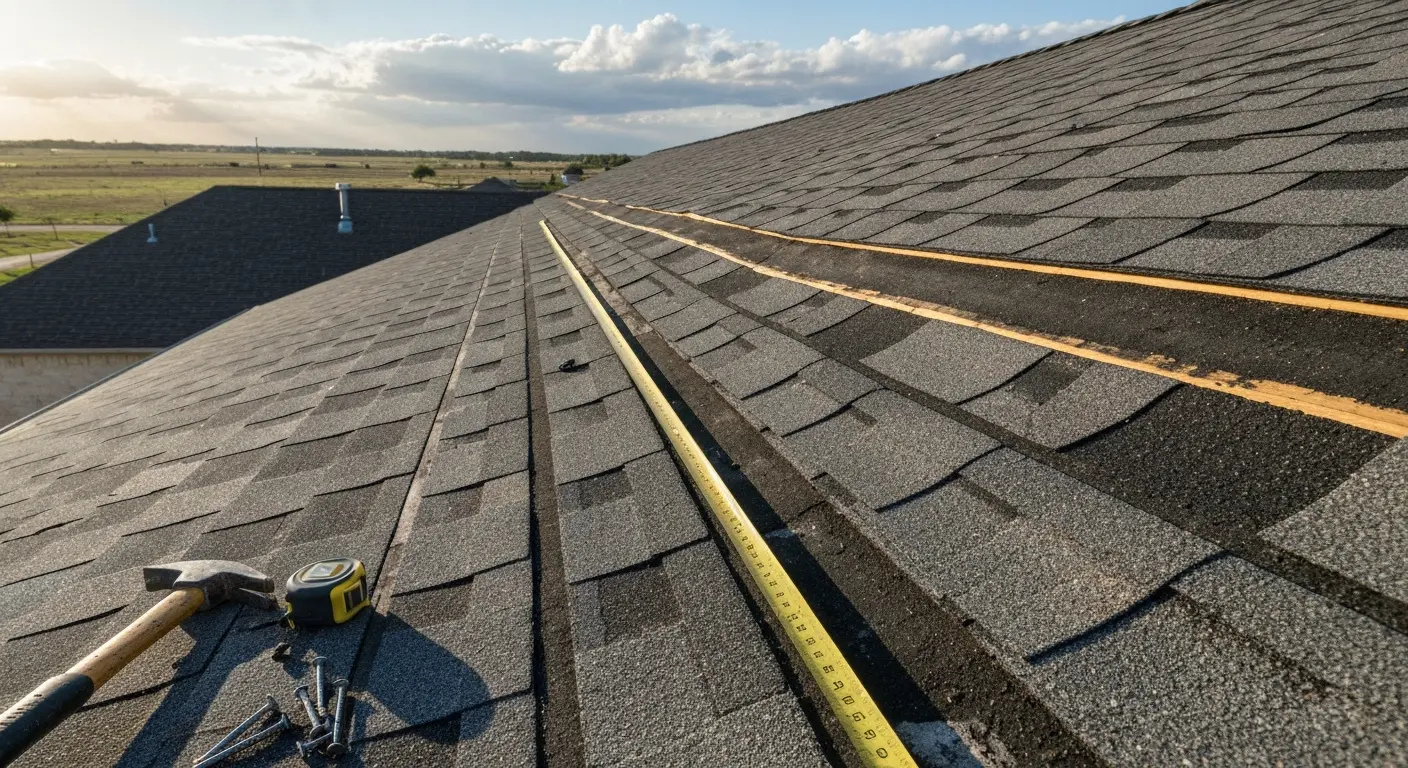 Storm damage roofing repair
