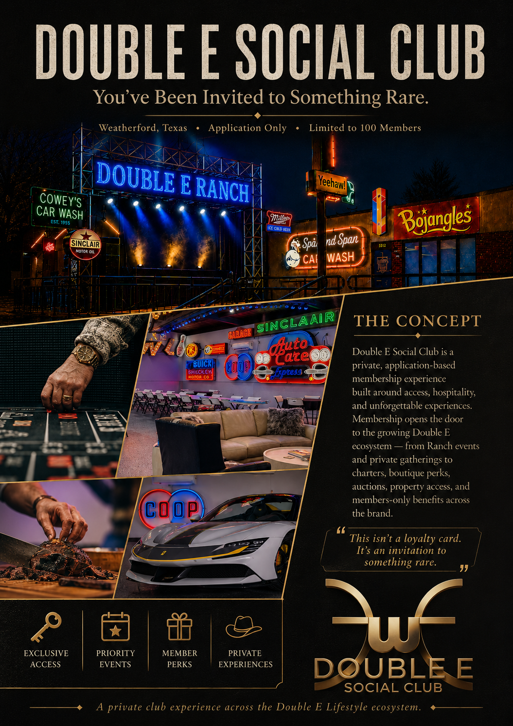 Double E Social Club - Learn More