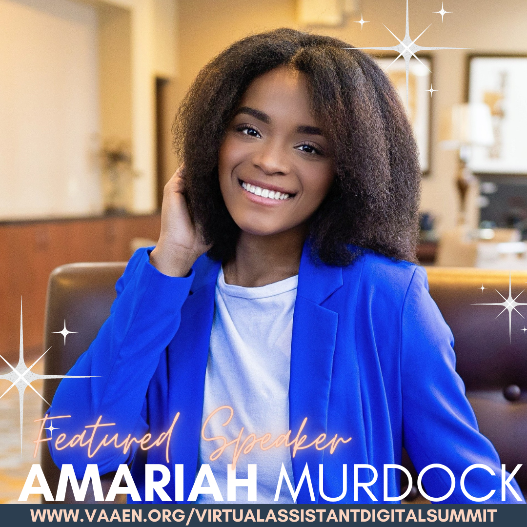 Amariah Murdock Speaker at VAAEN Digital Summit