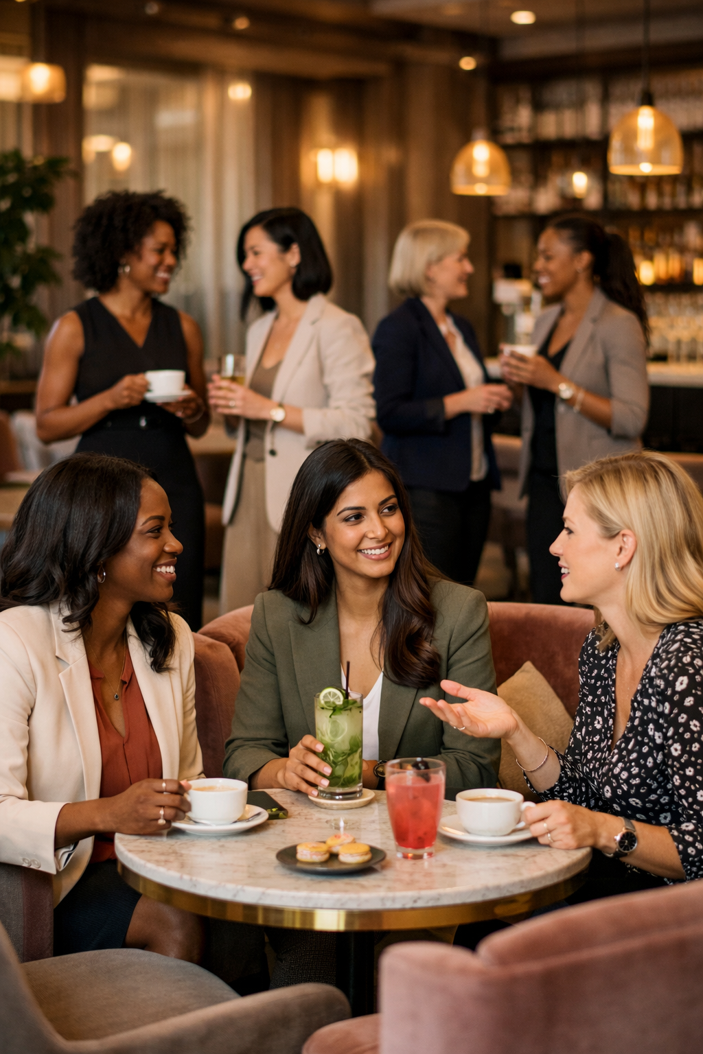 Coffee Tea and Connection event