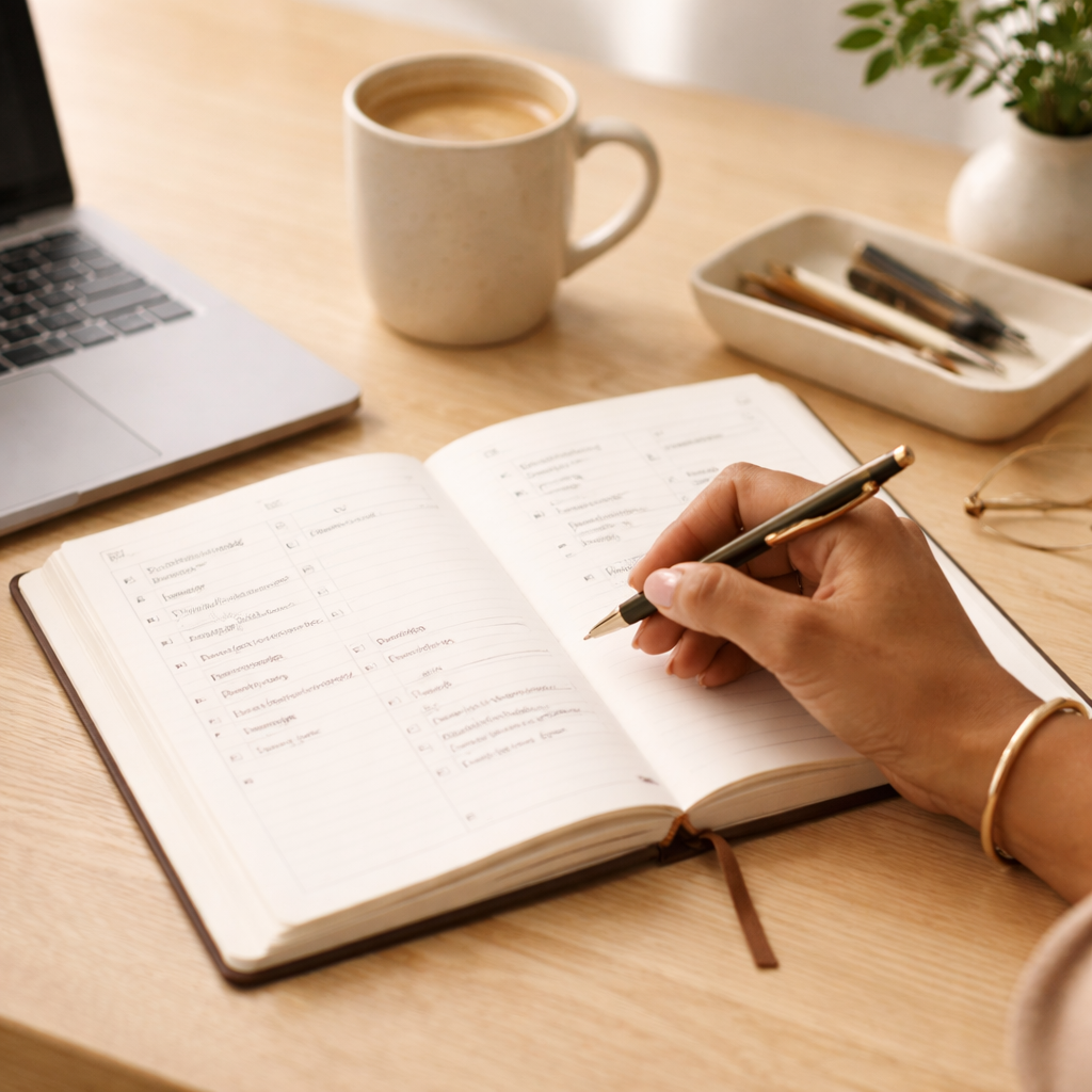 Workbook and planning support
