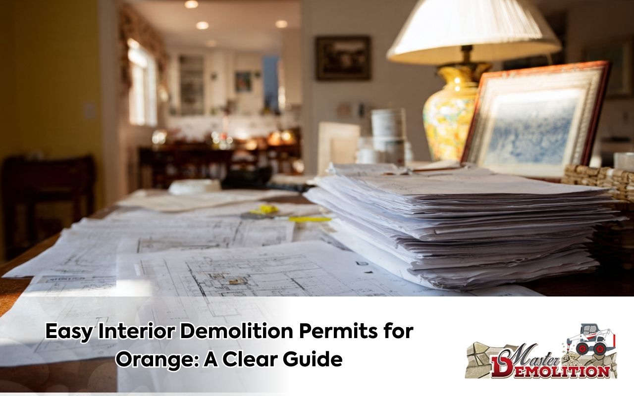 Easy Interior Demolition Permits for Orange: A Clear Guide