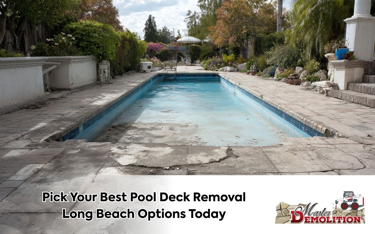 Pick Your Best Pool Deck Removal Long Beach Options Today