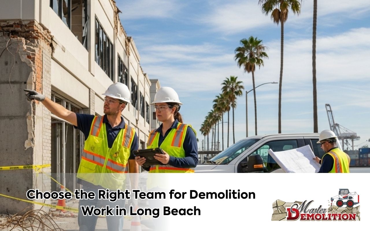 Choose the Right Team for Demolition Work in Long Beach