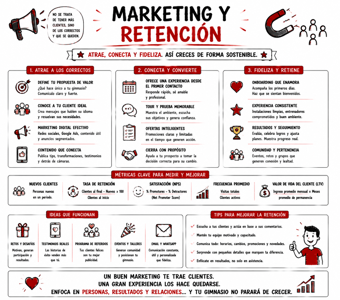 Marketing y retención Marketing y retención