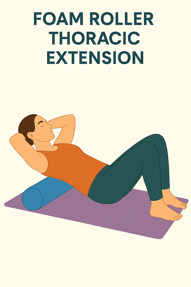 Foam Roller Thoracic Extension
