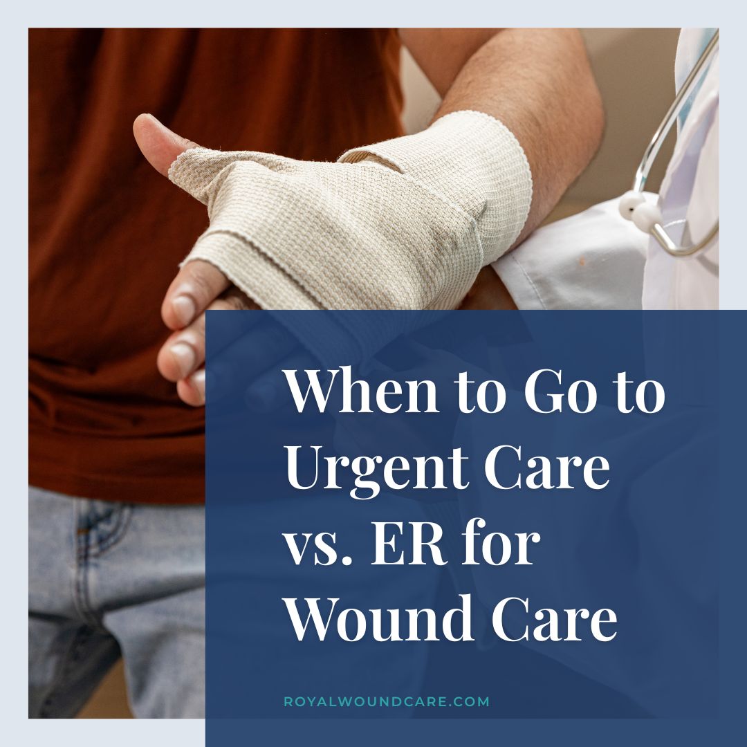 When to Go to Urgent Care vs. ER for Wound Care