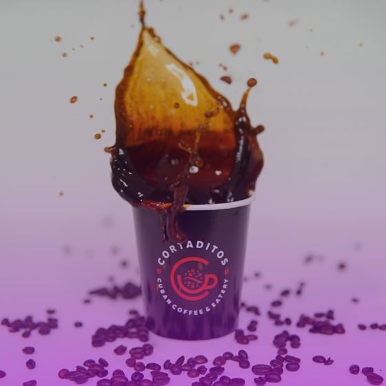 Vaso de café de Cortaditos Coffee