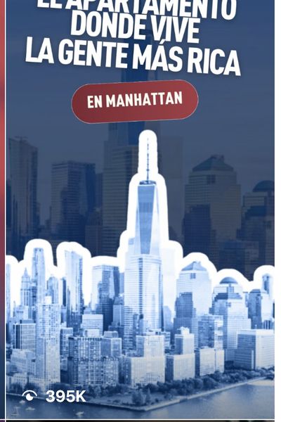 Video sobre el apartamento más caro de Manhattan, 395 mil vistas