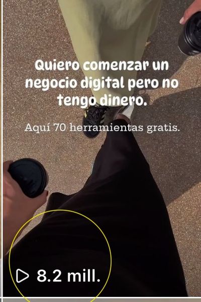 Video sobre negocio digital con 8.2 millones de vistas