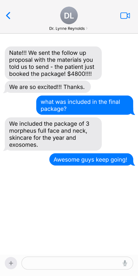 Provider testimonial