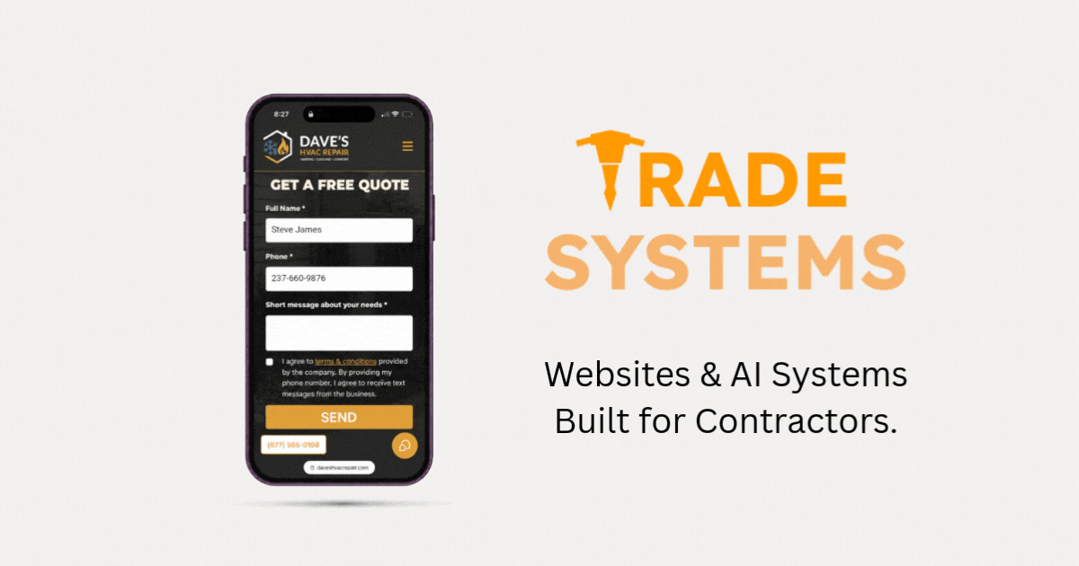 TradeSystems Contractor Growth & Automation — photo from the business website
