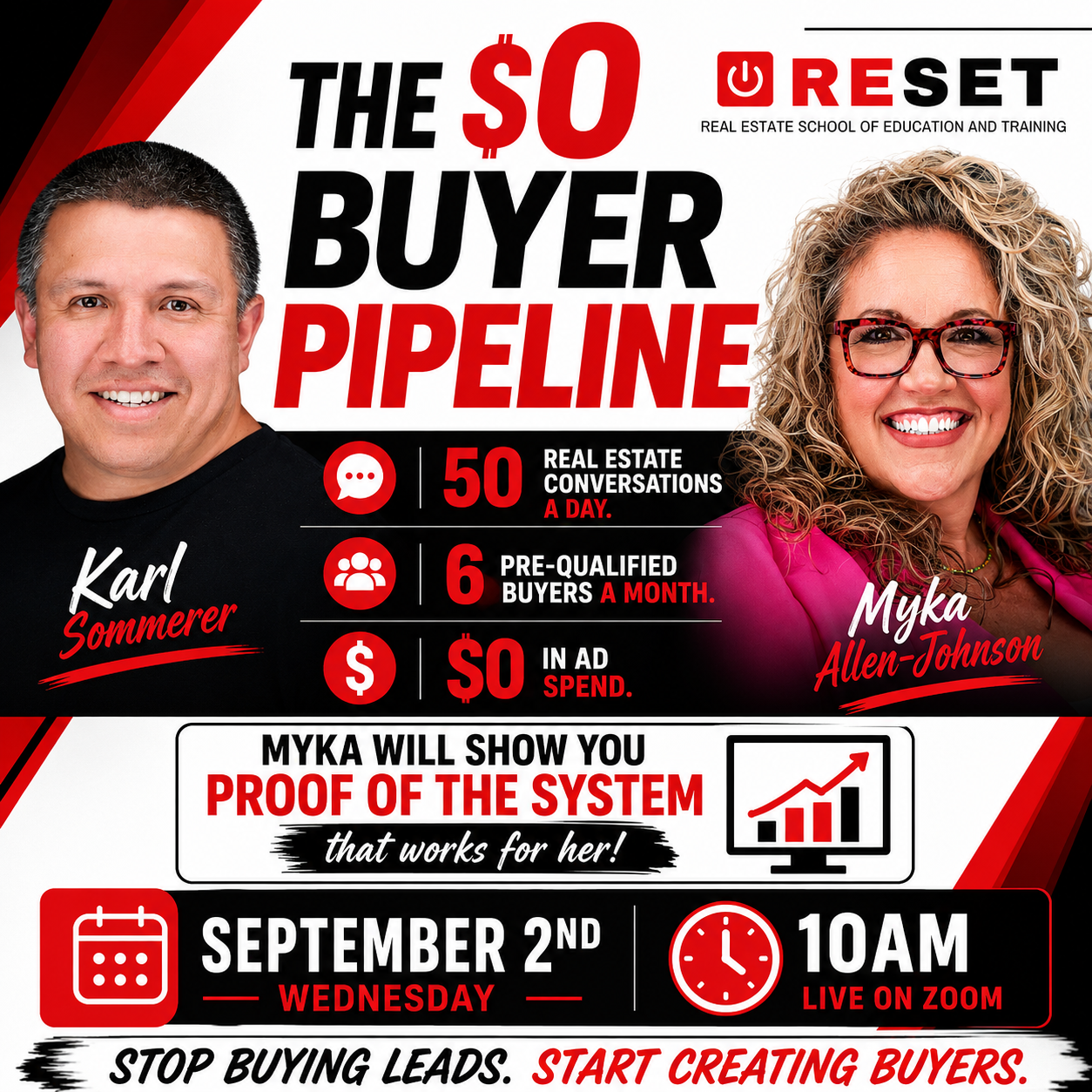 The $0 Buyer Pipeline event graphic