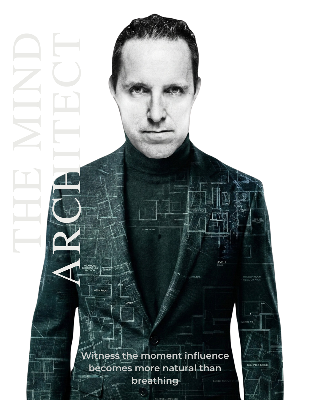 The Mind Architect — Richard Barker Mentalism Show Poster