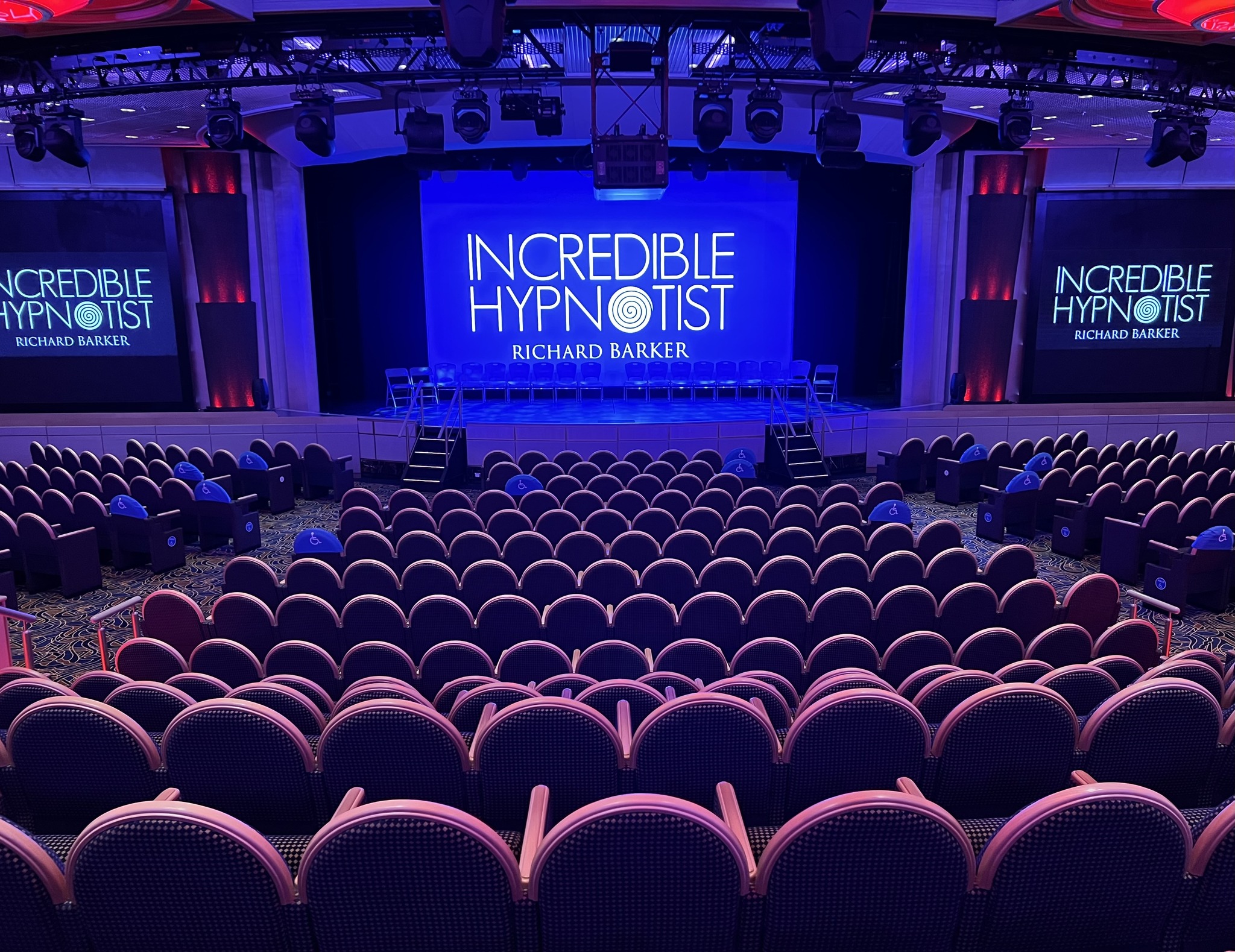 Comedy hypnosis live show