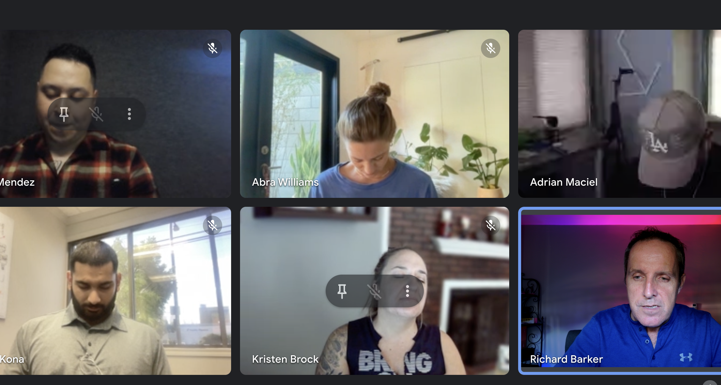Virtual hypnosis show via Zoom
