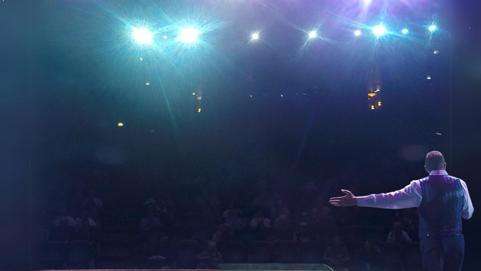 Theatre venue for comedy hypnosis