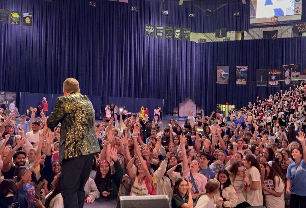 Stage hypnotist London performing at corporate event