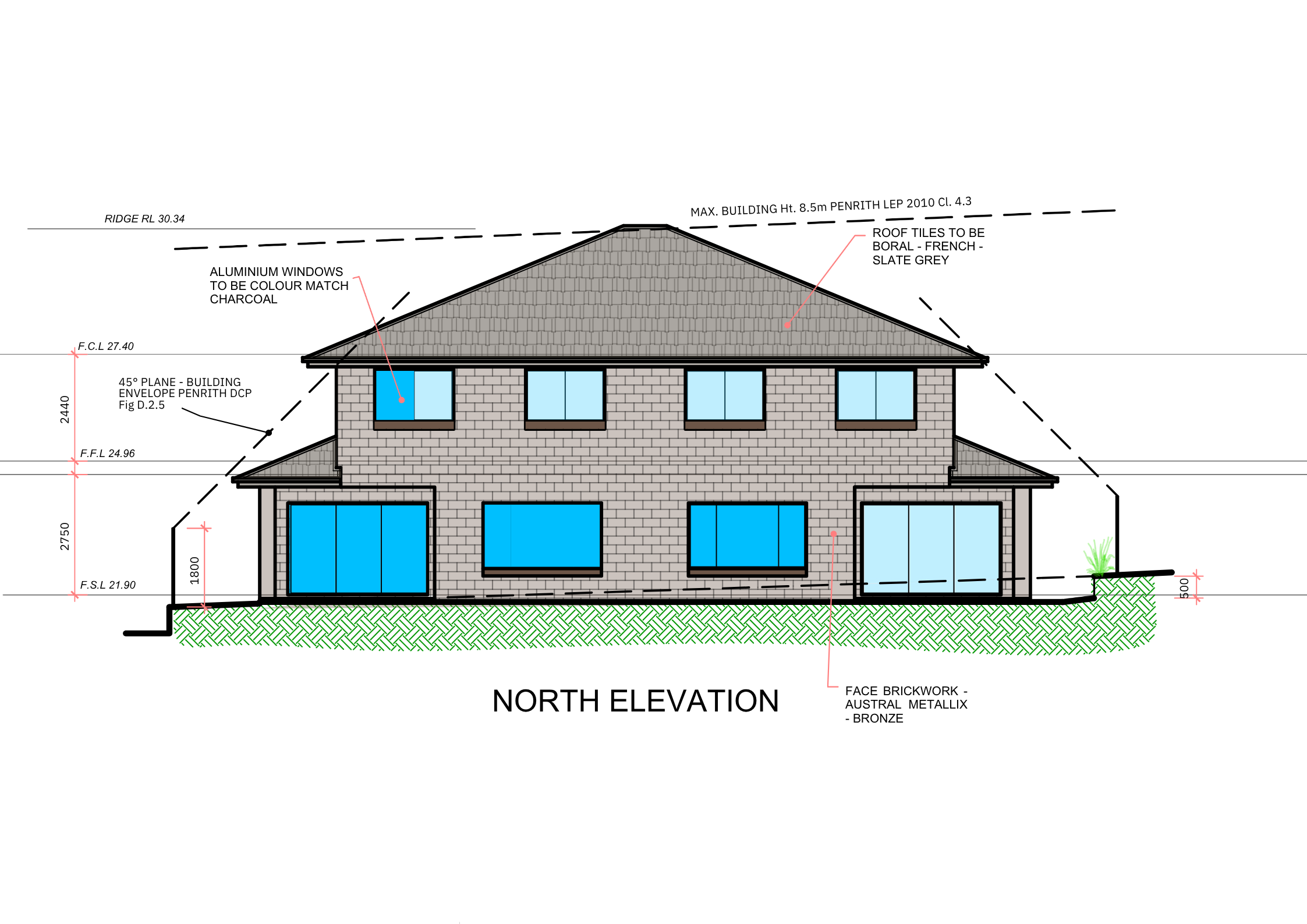 The Nepean Residence floorplan 3