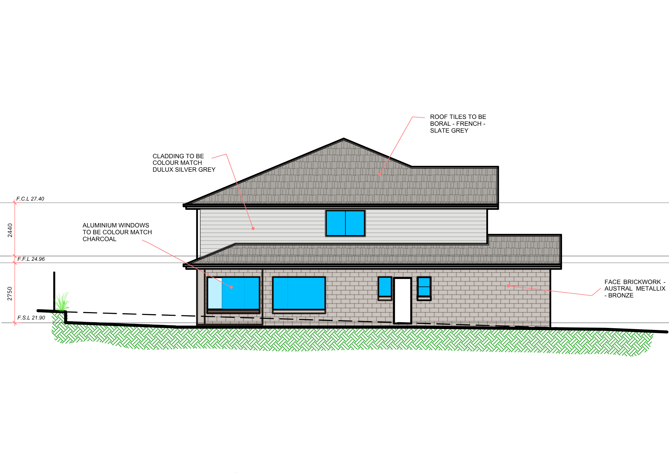 The Nepean Residence floorplan 2