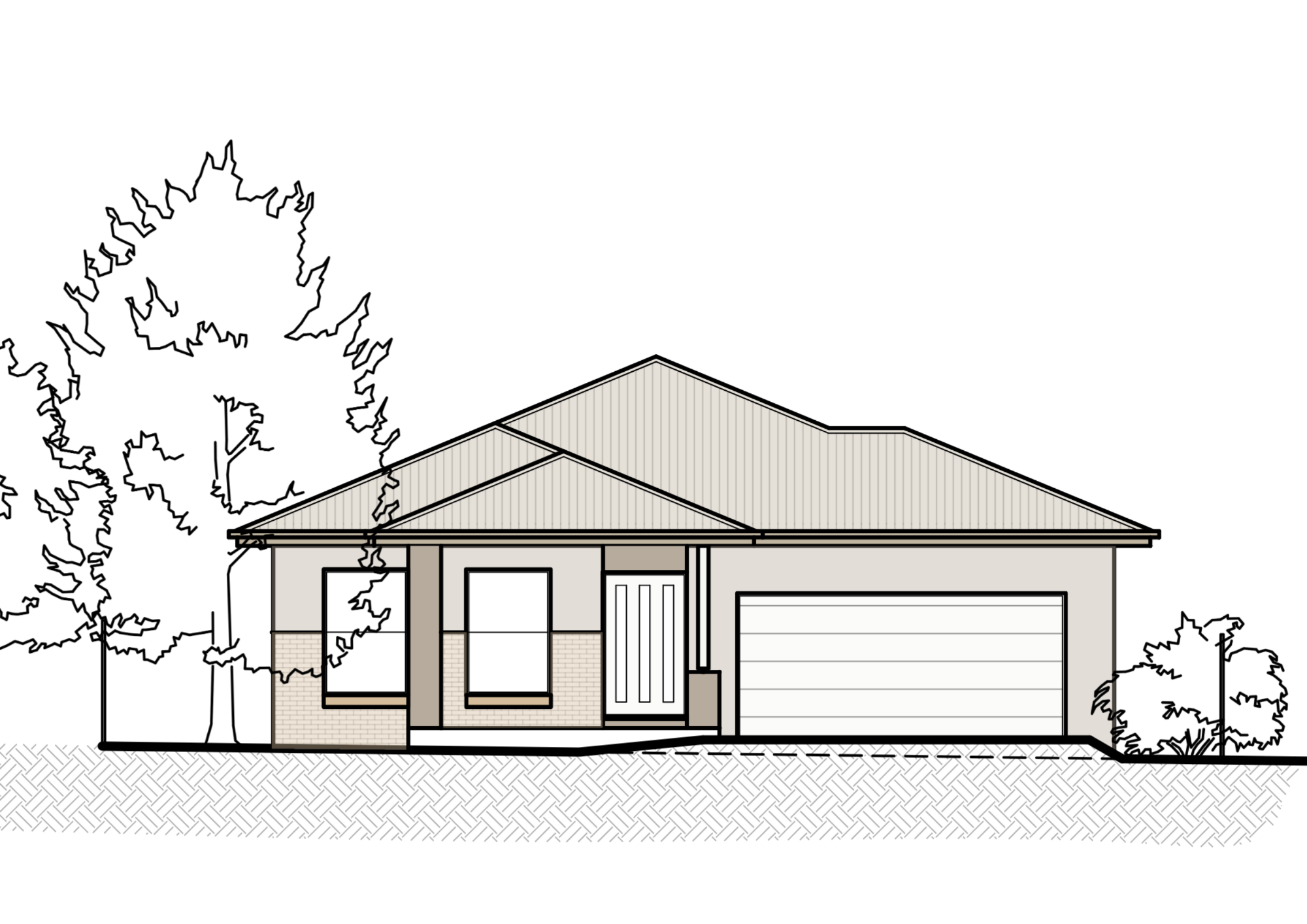 The Plains floorplan 2