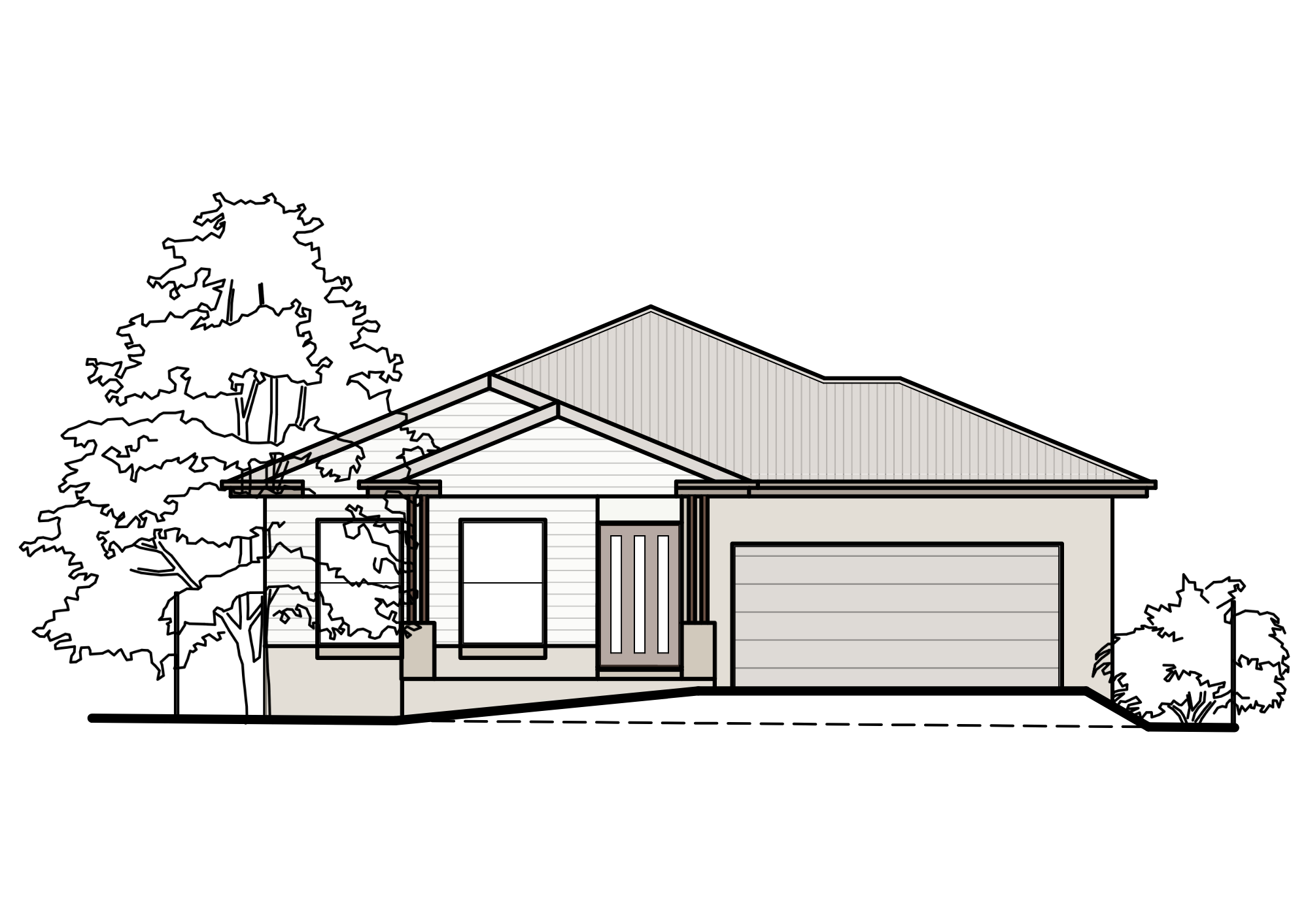 The Ladbury floorplan 2