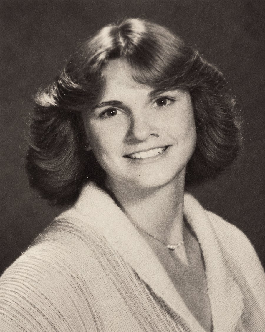Mary’s vintage school portrait